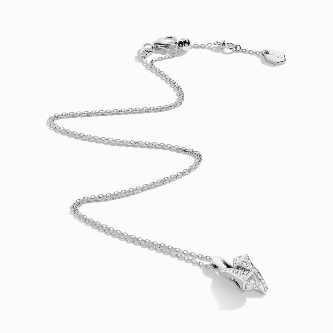 Cleo Full Diamond Huggie Pendant