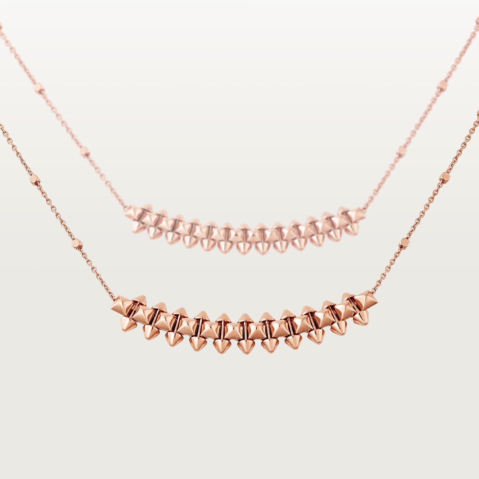 CLASH DE CARTIER NECKLACE MEDIUM MODEL (Rose gold)