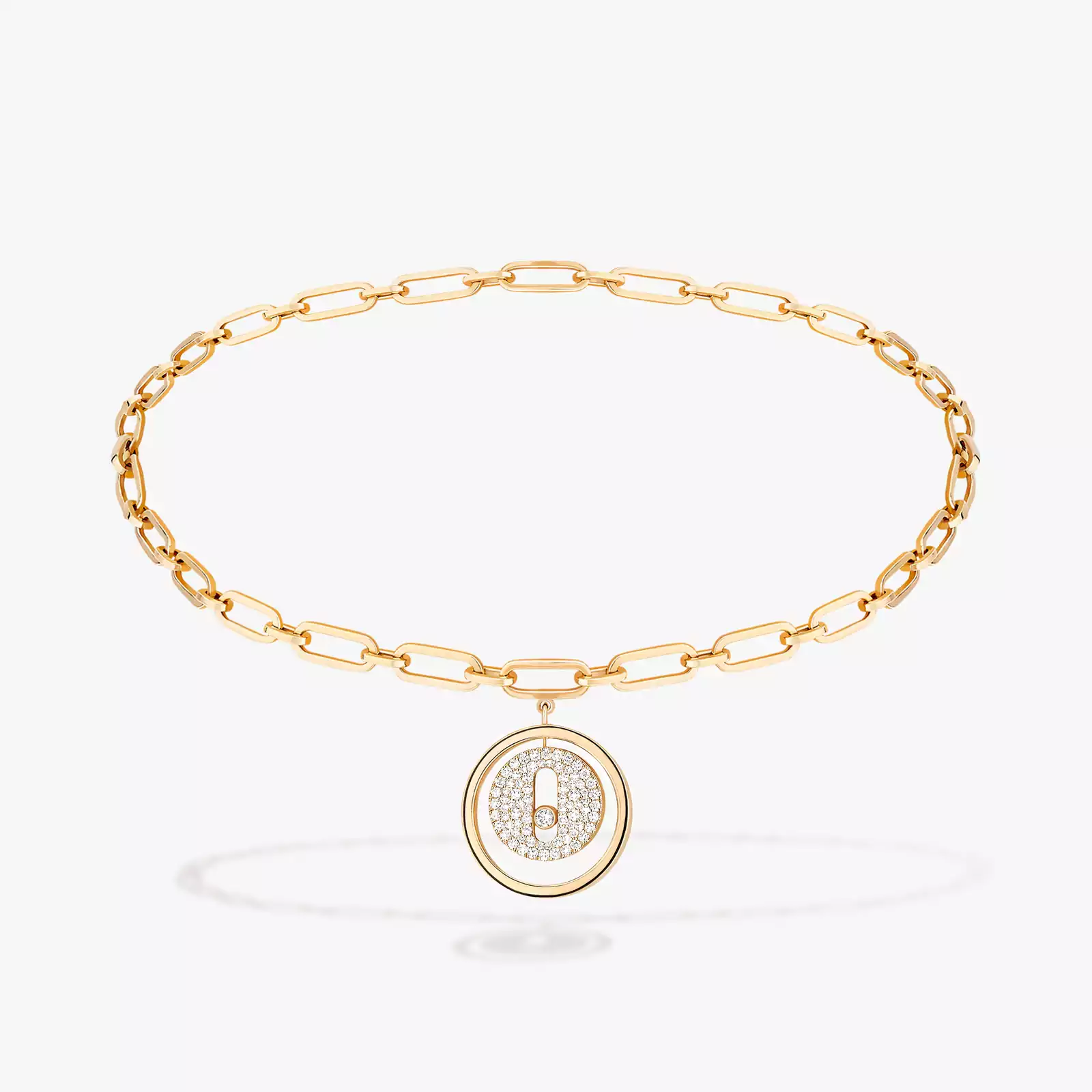 LUCKY MOVE DIAMOND PAVÉ ANKLE BRACELET