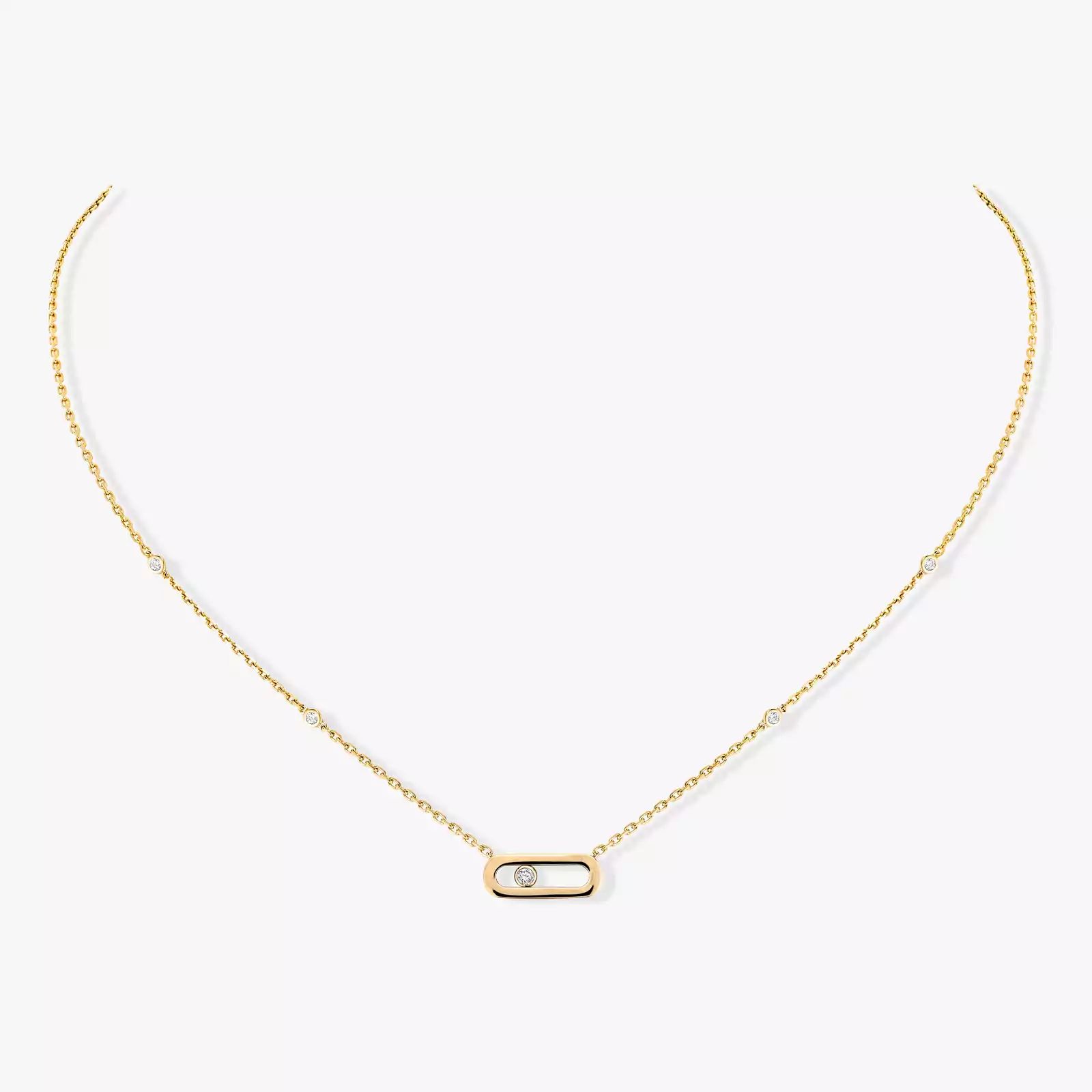 GOLD MOVE UNO Necklace