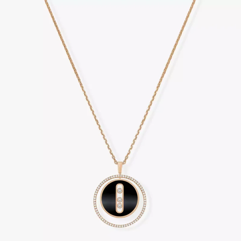 Lucky Move MM Necklace, Onyx