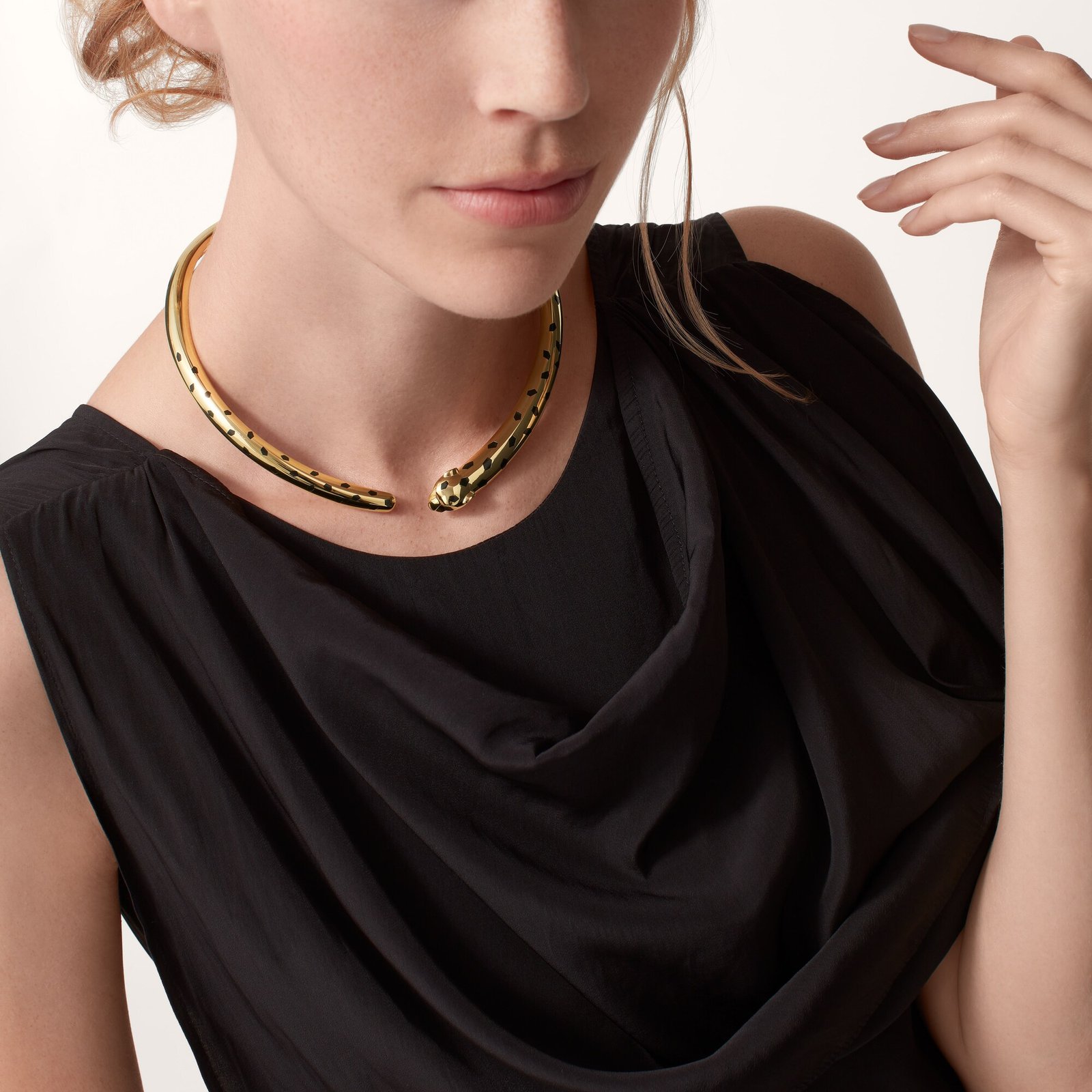 Panthère de Cartier Torque Necklace, Articulated