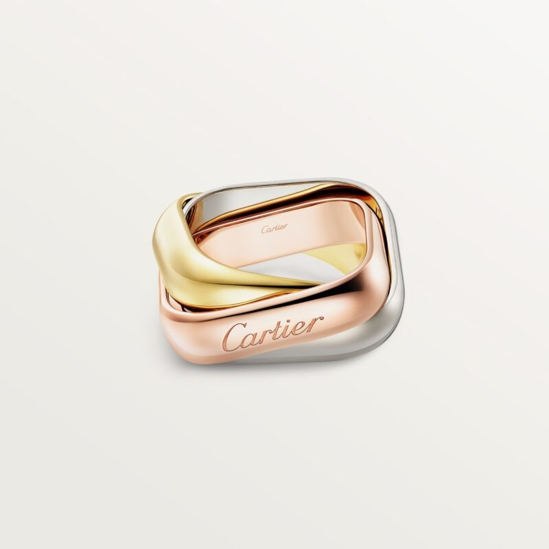 Trinity Ring, Cushion Shaped, Large Model