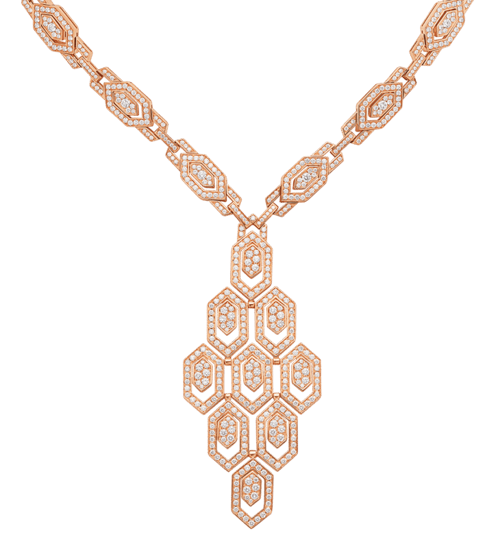 Serpenti Pave Necklace