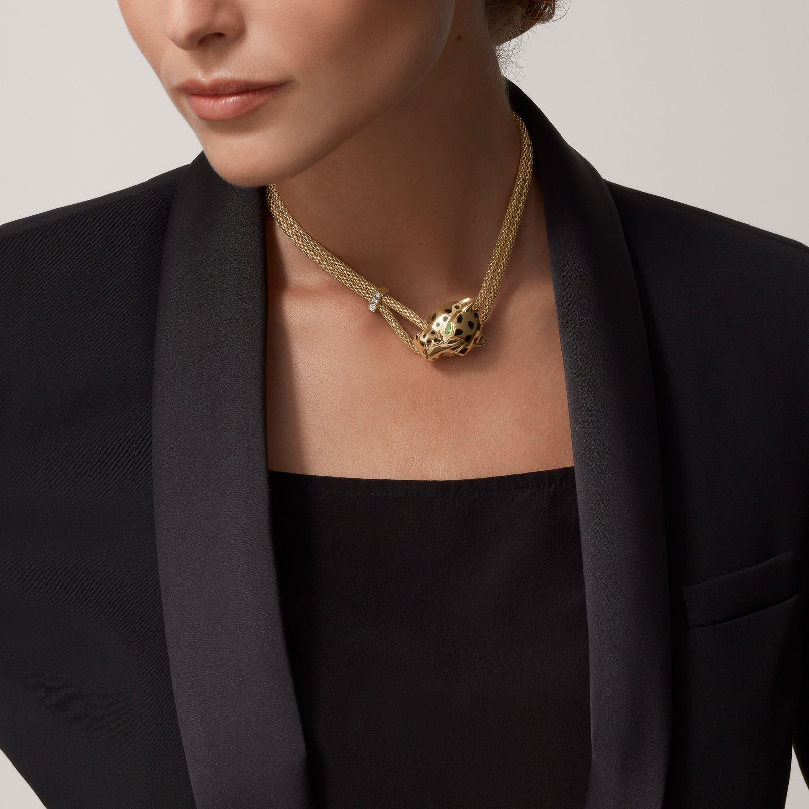 Panthère de Cartier Necklace, Paved