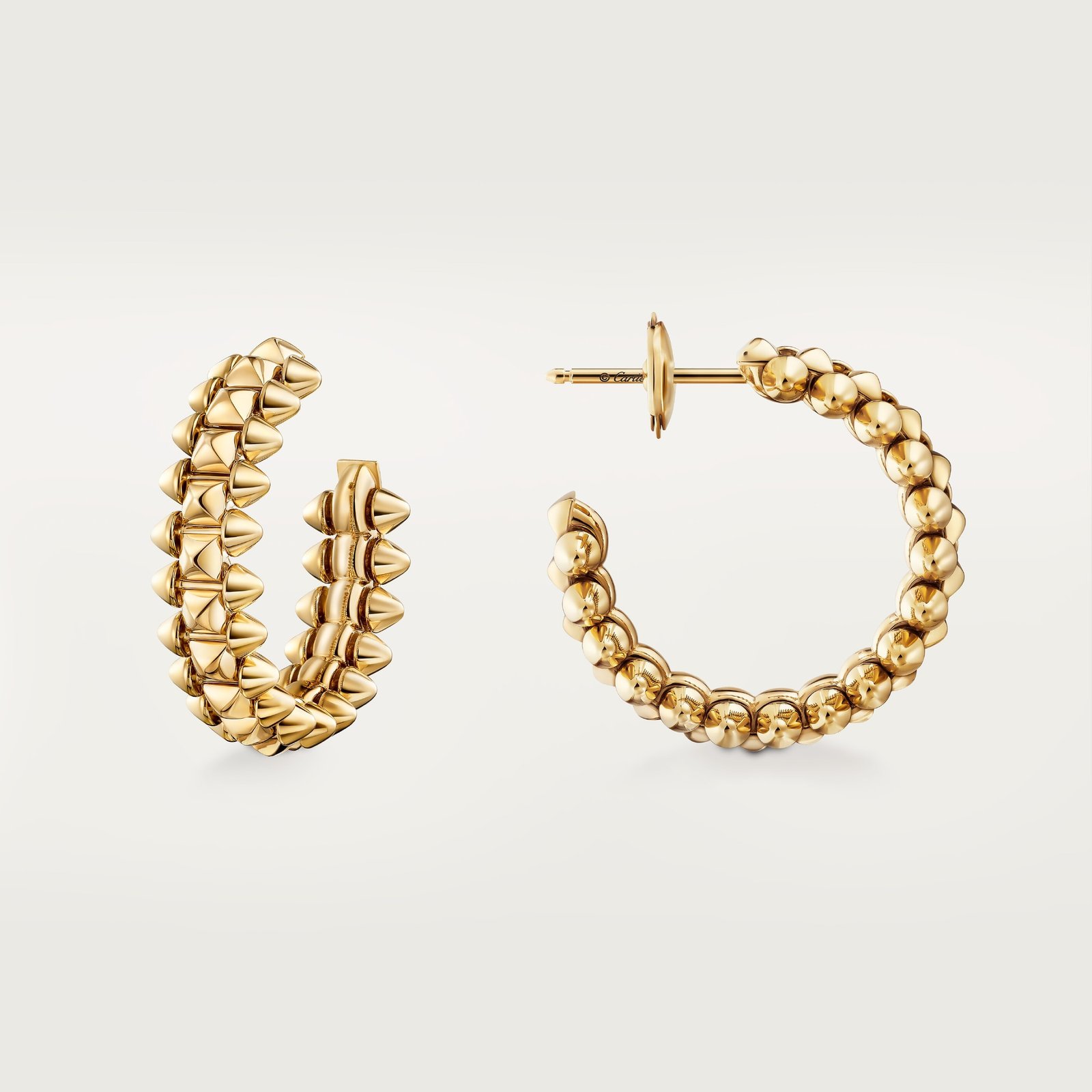 Clash De Cartier Hoop Earrings, Small Model