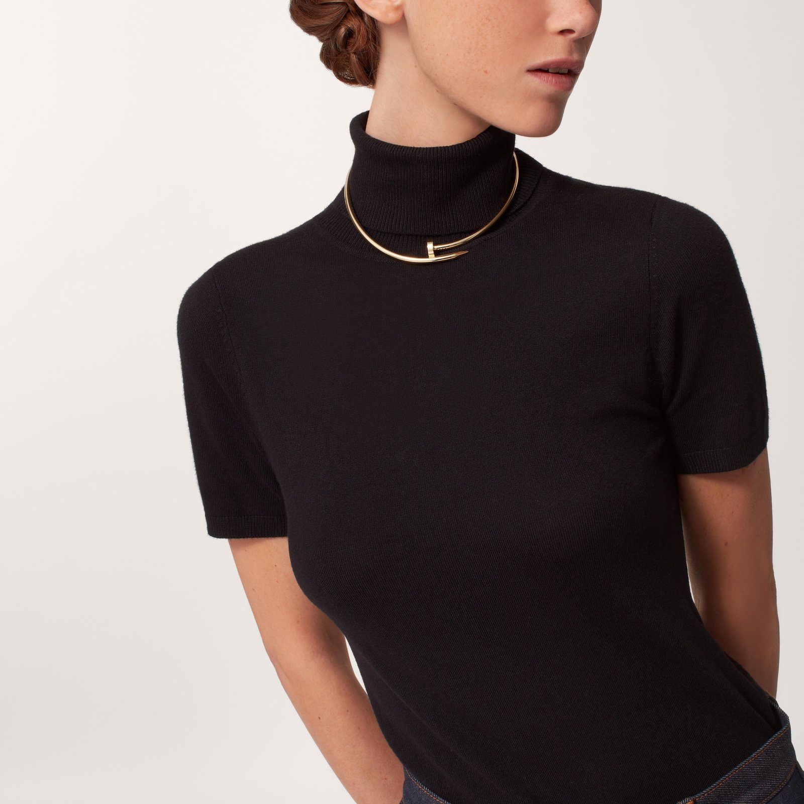 Juste Un Clou Torque Necklace, Classic Model (Yellow Gold)