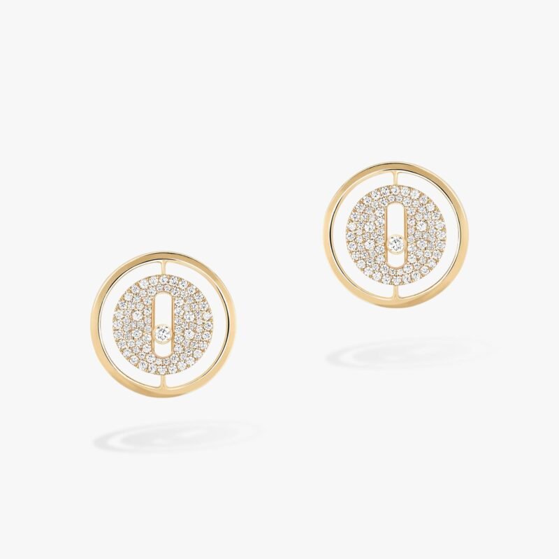 Lucky Move Pavé Stud Earrings