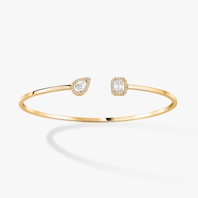 My Twin Toi & Moi Thin Bangle 0.15ct x2