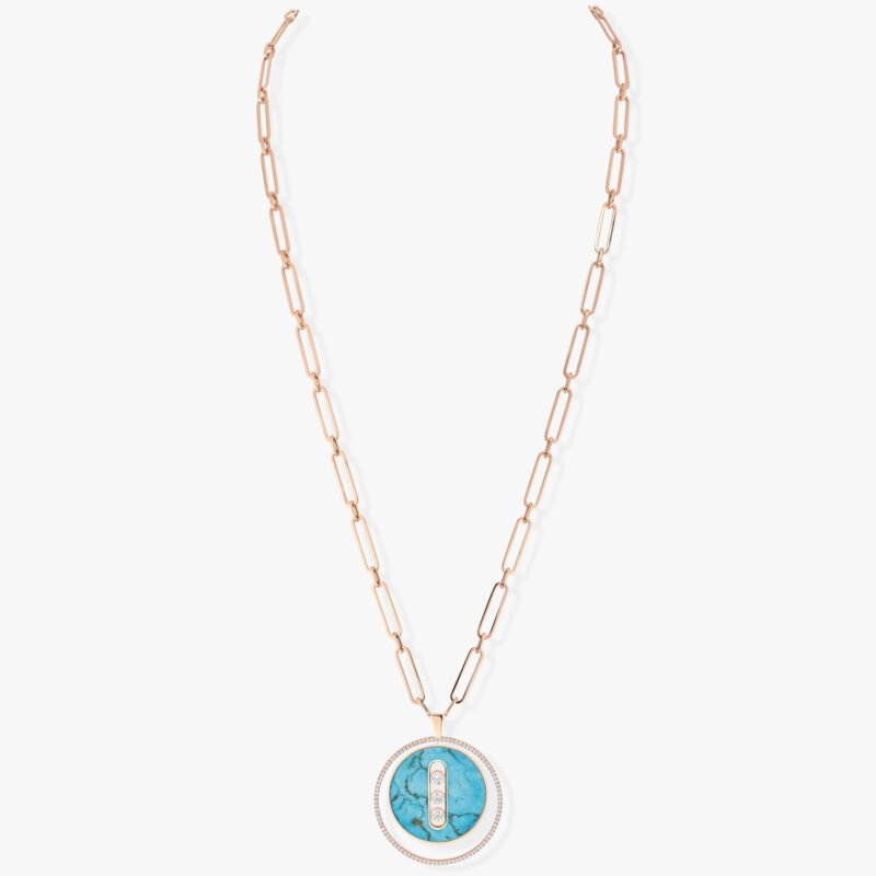 Turquoise Lucky Move Long Necklace LM