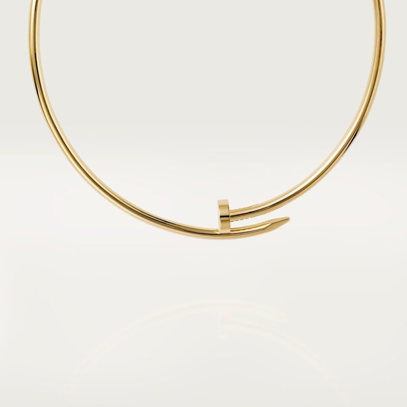 Juste Un Clou Torque Necklace, Classic Model (Yellow Gold)