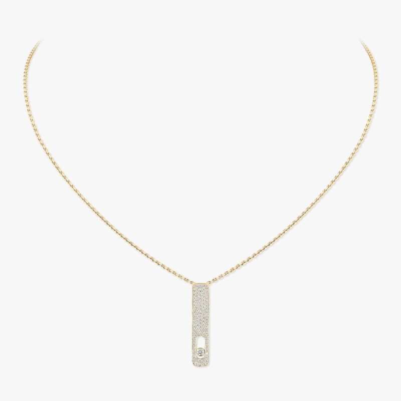 My First Diamond Pavé Necklace