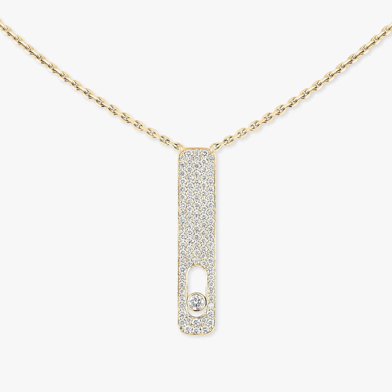 My First Diamond Pavé Necklace