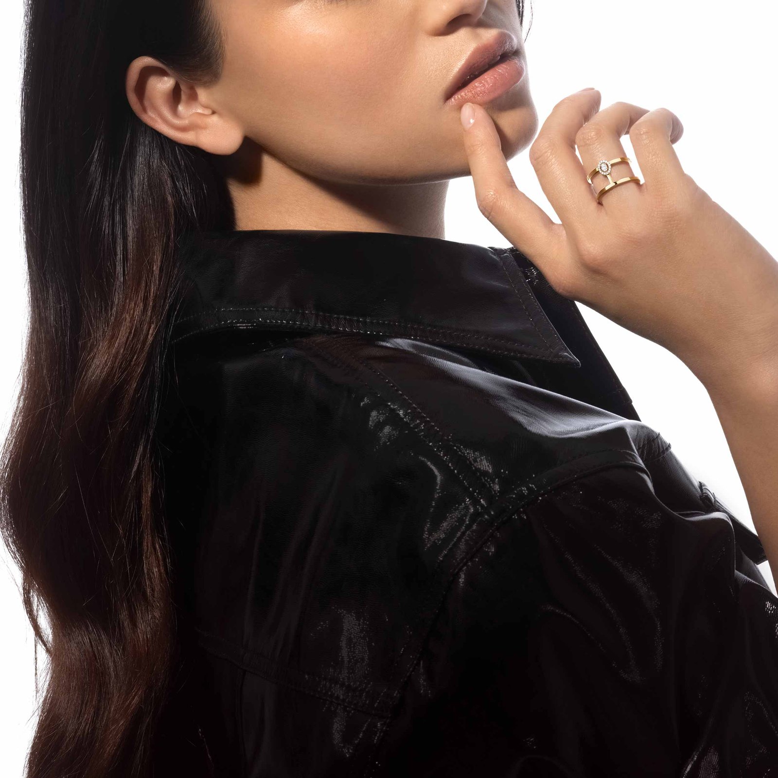 Glam'Azone 2 Rows Ring