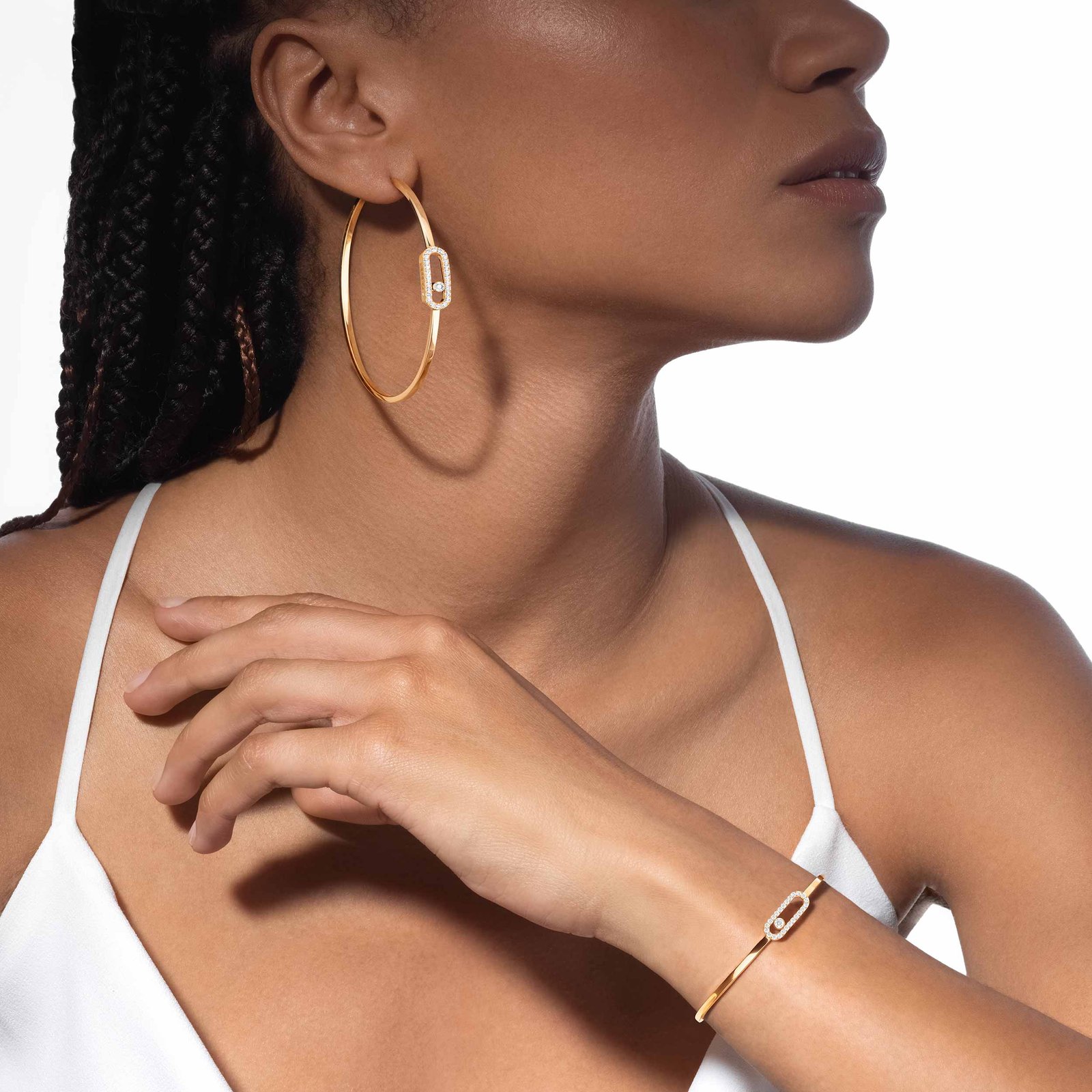 Move Uno Pavé Flex Bangle MM