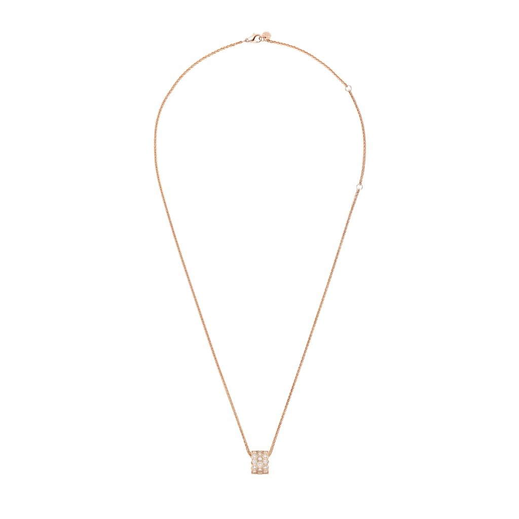 Bee De Chaumet Pavé Pendant Medium Model (Rose Gold)