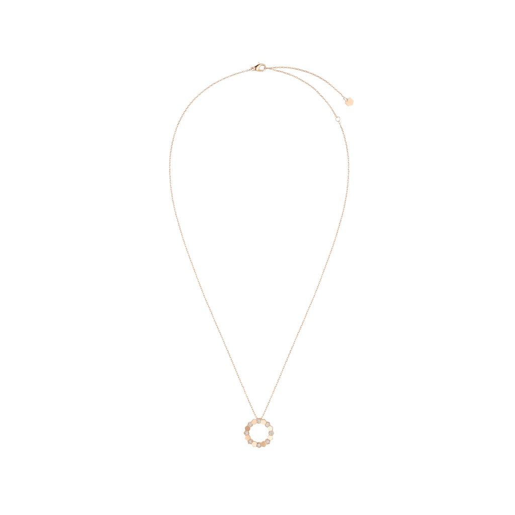 Bee De Chaumet Semi Pavé Pendant Small Model (Rose Gold)