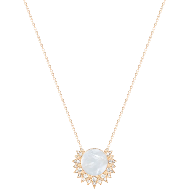 Sunlight Pendant with Stone
