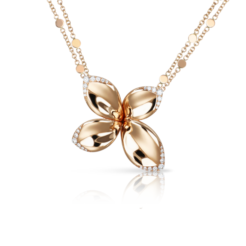 Giardini Segreti Necklace (Rose Gold)