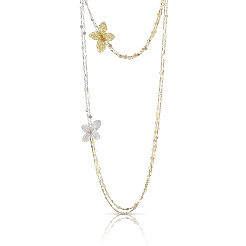 Giardini Segreti Aura Sautoir (White & Yellow Gold)