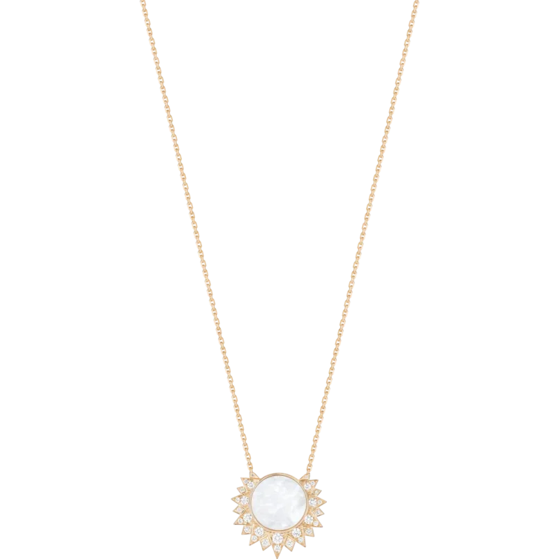 Sunlight Pendant with Stone