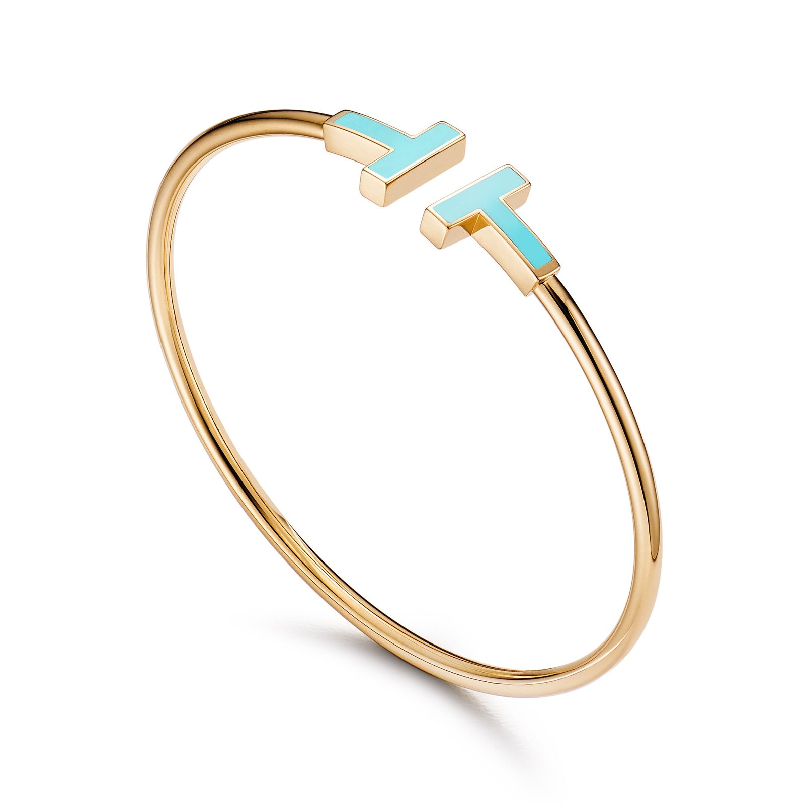 Tiffany T Turquoise Wire Bracelet