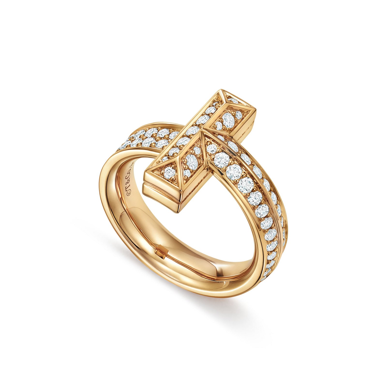 Tiffany T T1 Ring with Diamonds