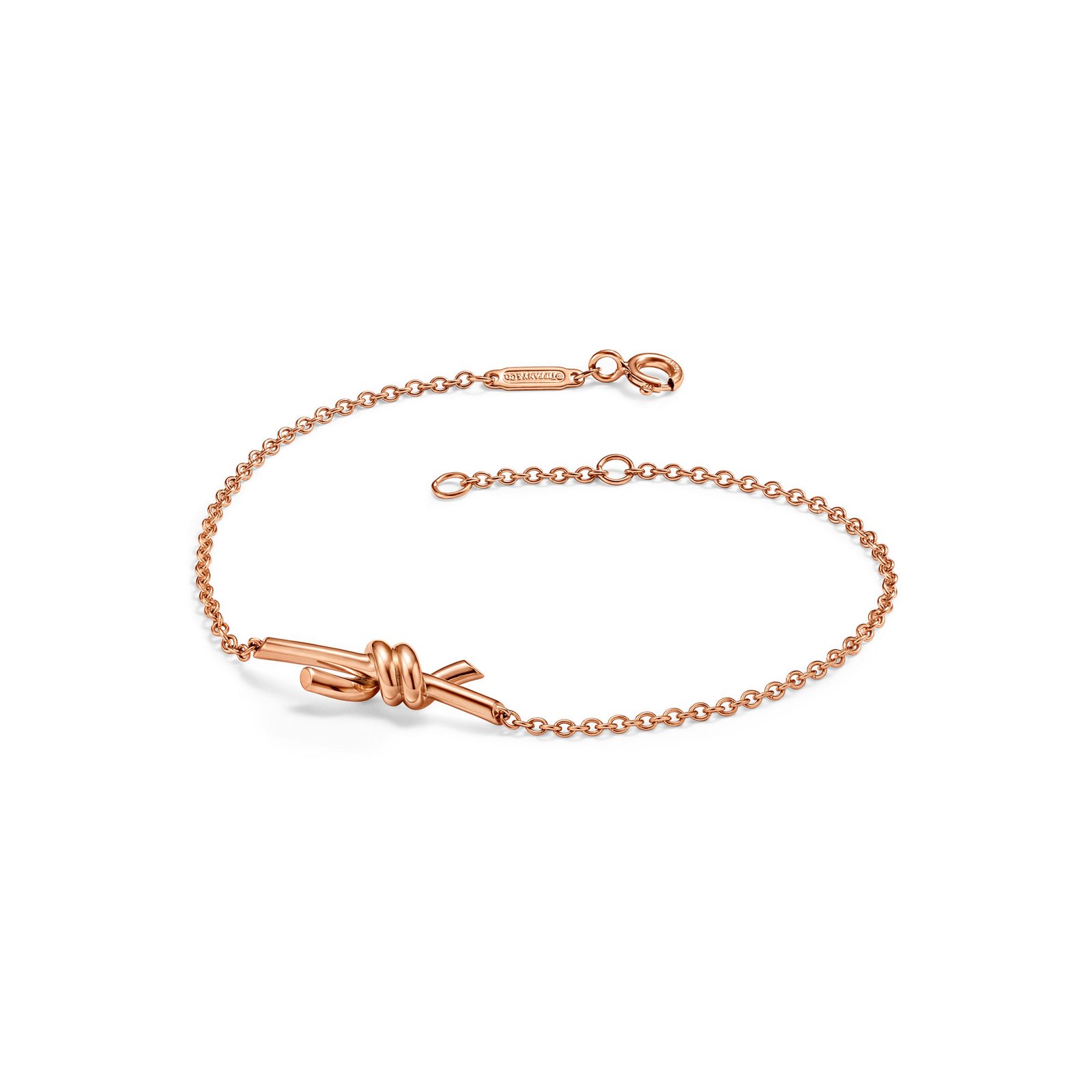 Tiffany Knot Chain Bracelet