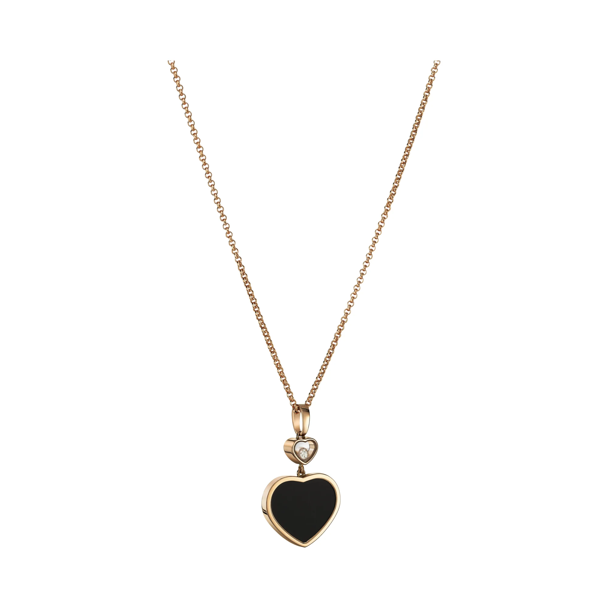 Happy Hearts Pendant (Rose Gold)