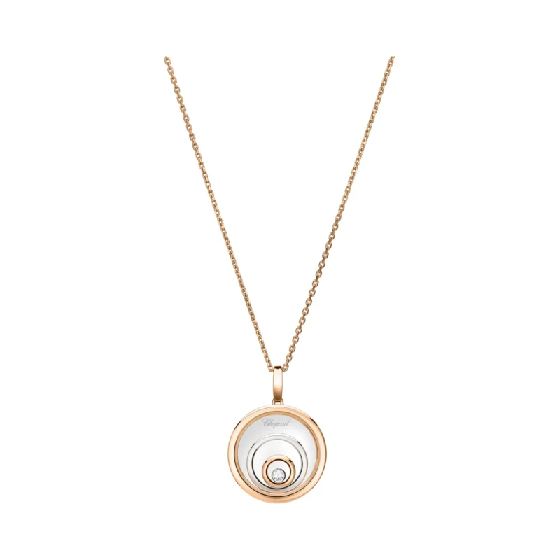Happy Spirit 1 Diamond Pendant (Rose Gold)