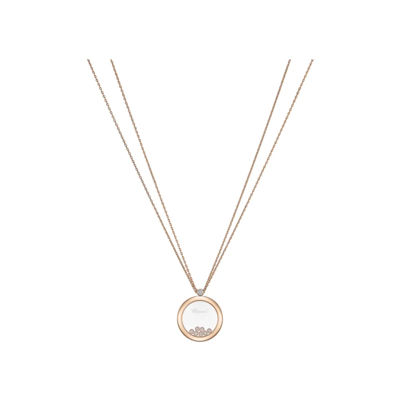 Happy Diamonds Icons Round Pendant (7 Diamond)