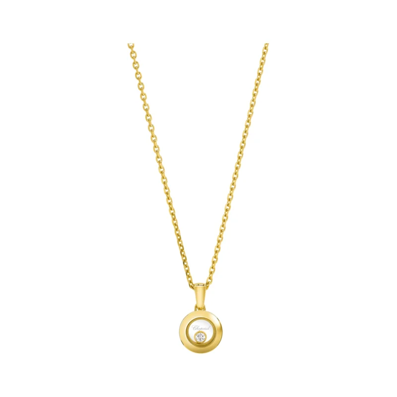 Happy Diamonds Icons Round Pendant (1 Diamond)