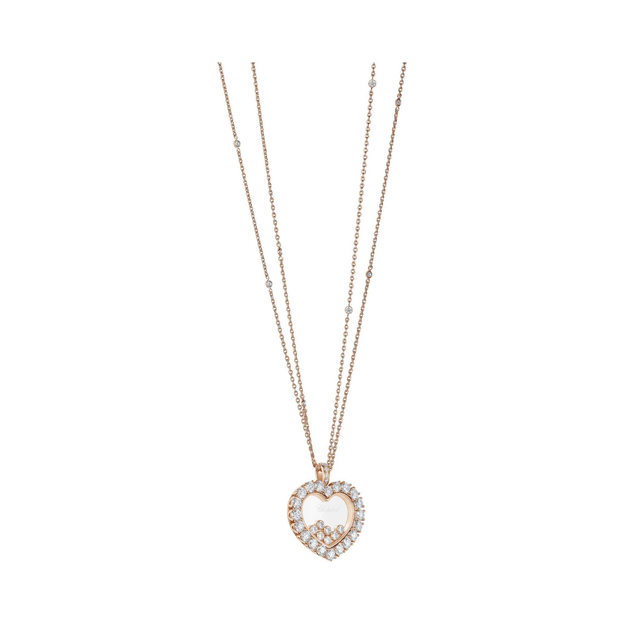 Happy Diamonds Icons Joaillerie Heart Pendant (7 Diamond)