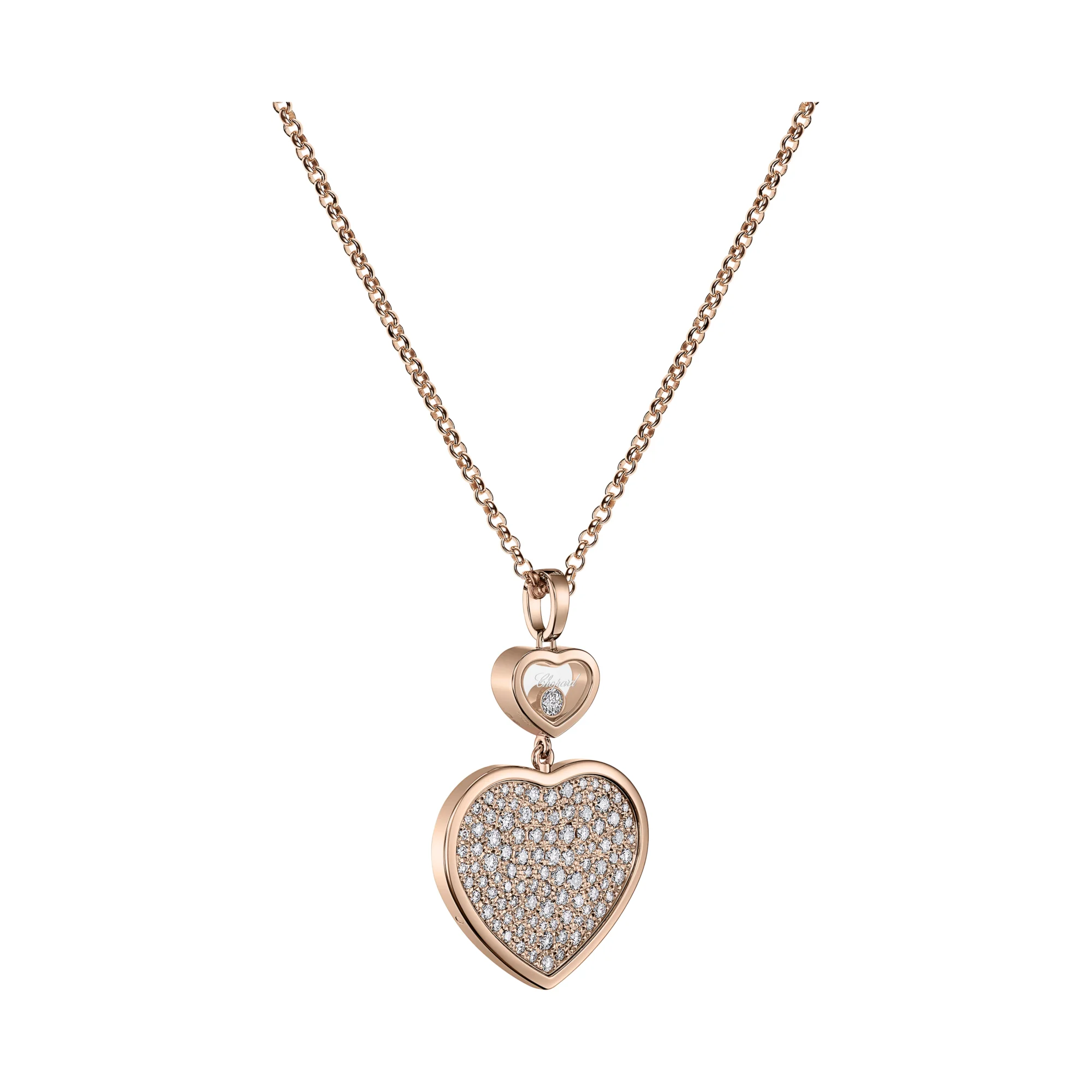 Happy Hearts Diamond Pendant
