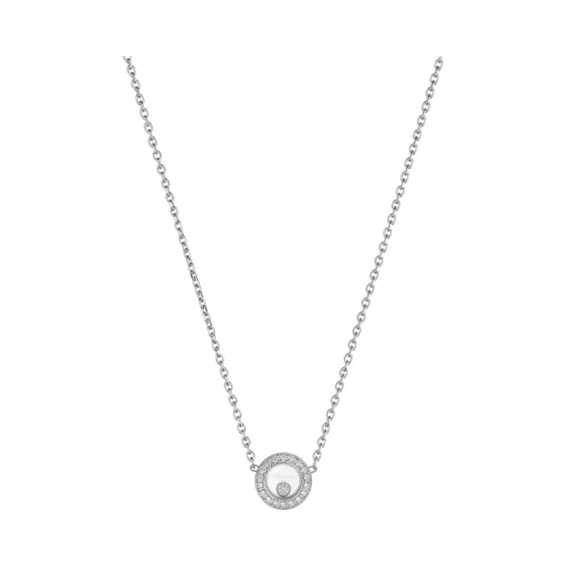 Happy Diamonds Icons Set Diamonds Necklace 1 Diamond (White Gold)