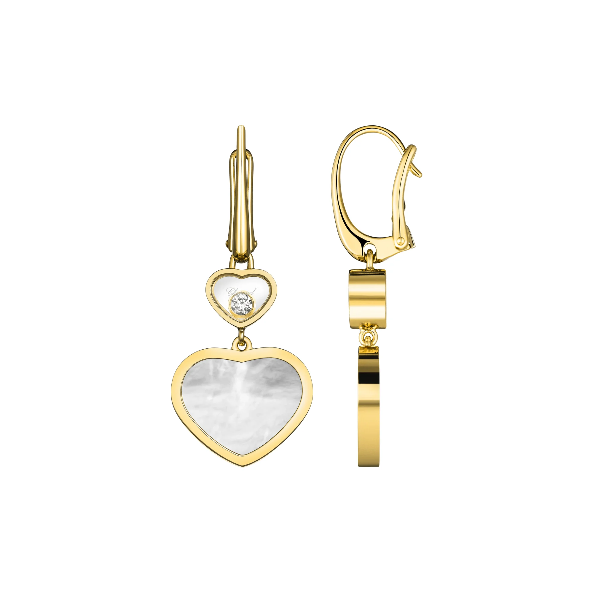 Happy Hearts MOP Earrings