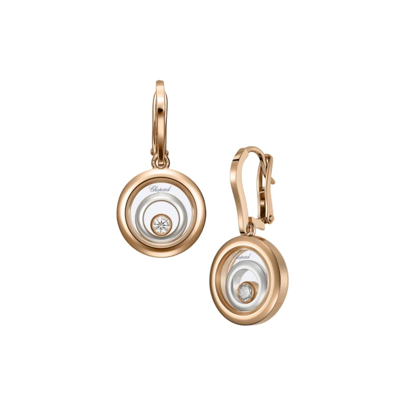 Happy Spirit Earrings (Rose Gold)