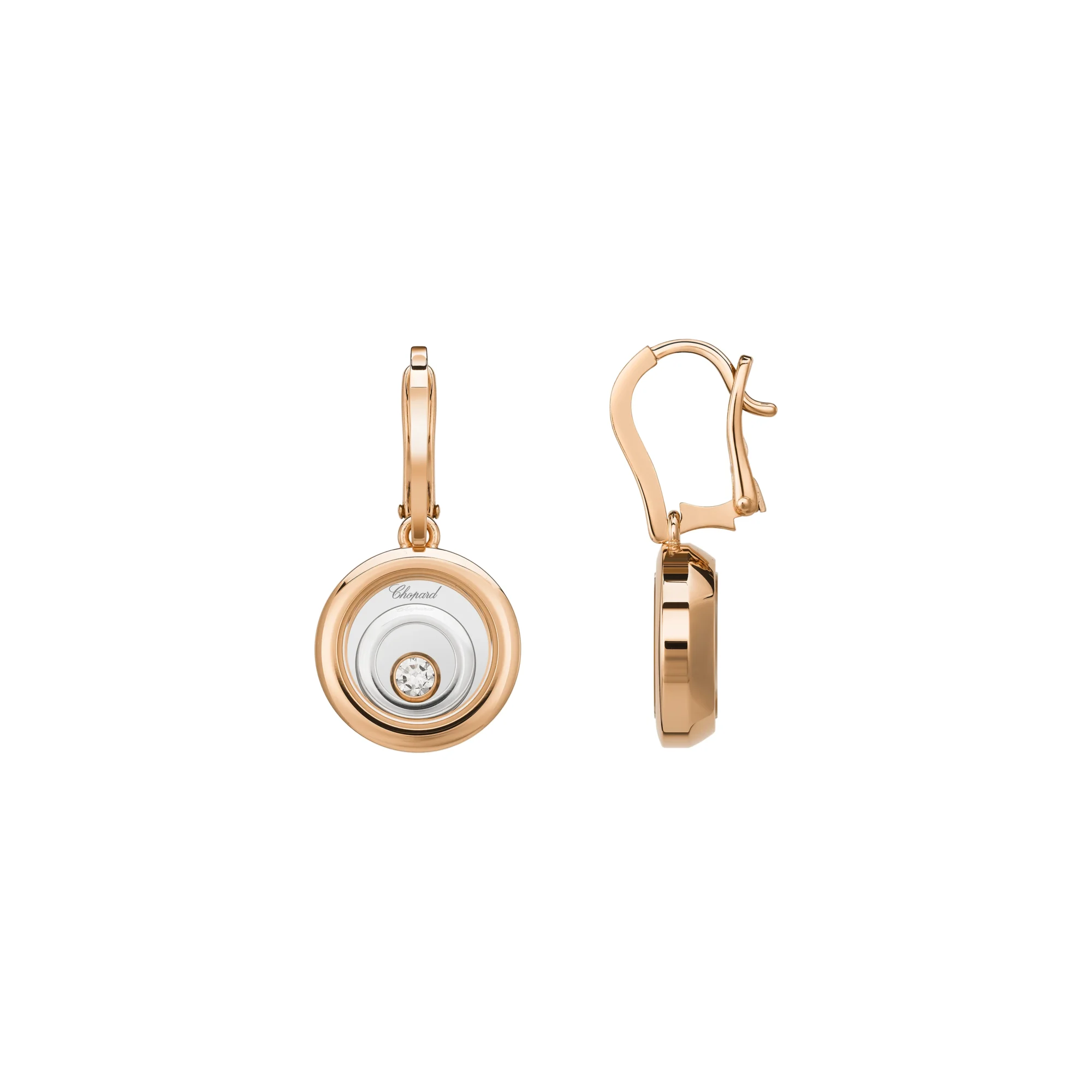 Happy Spirit Earrings (Rose Gold)