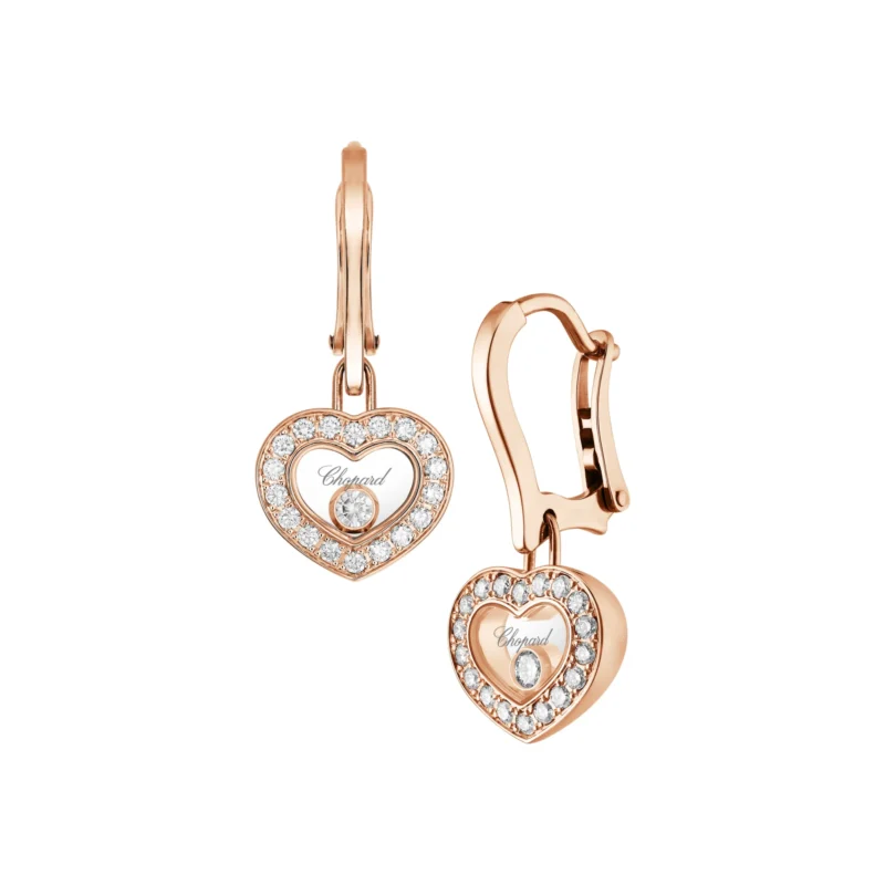 Happy Diamonds Icons Set Diamond Heart Earrings (1 Diamond)