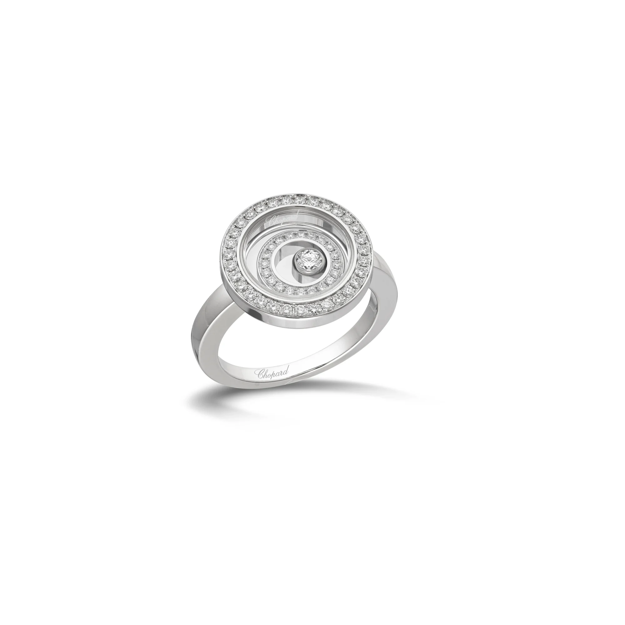 Happy Spirit Ring (White Gold)