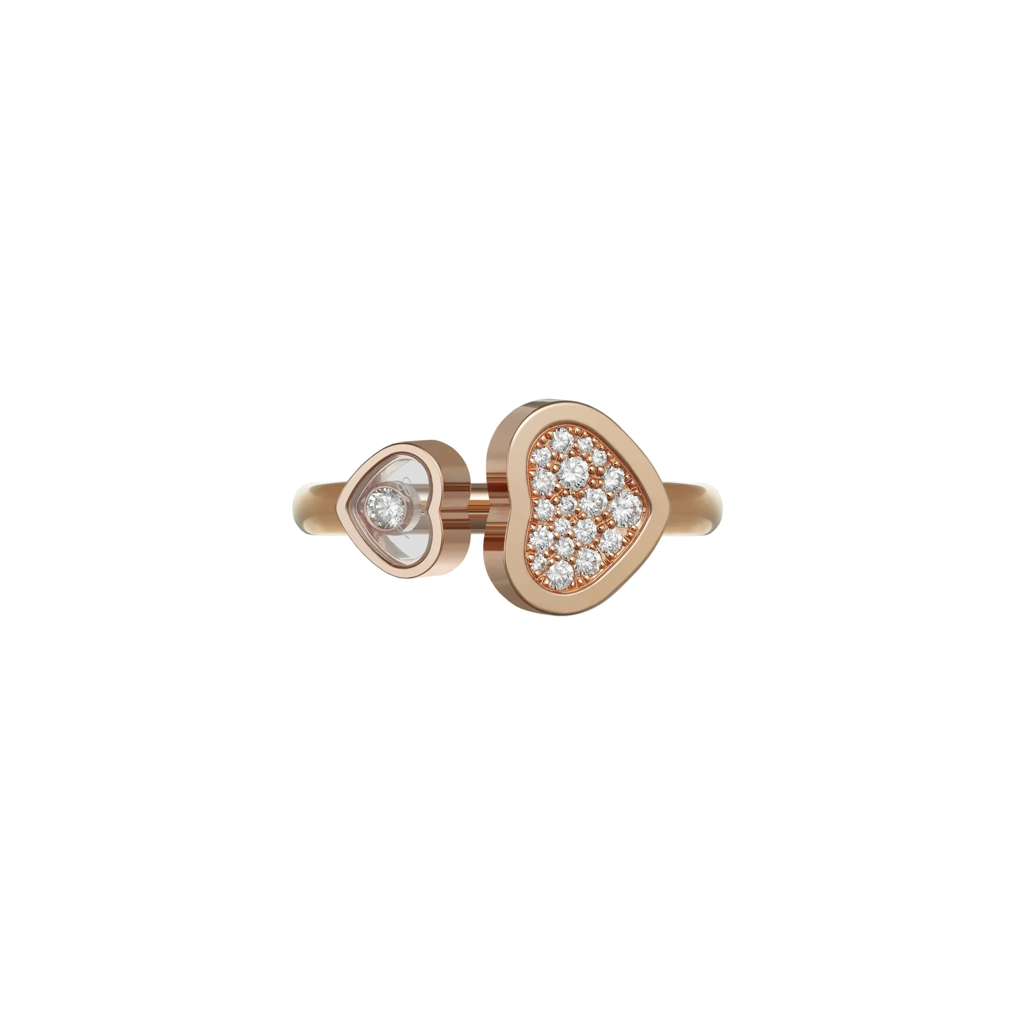 Happy Hearts Diamond Ring
