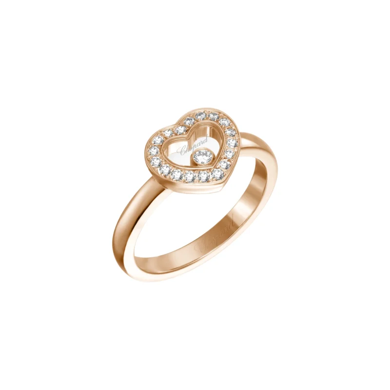 Happy Diamonds Icons Set Diamond Heart Ring (1 Diamond)