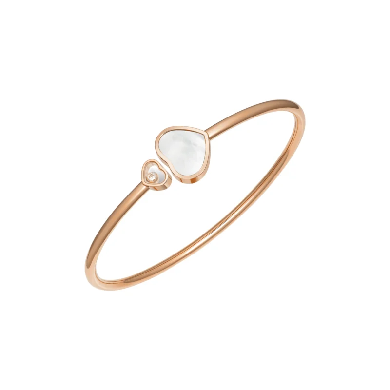 Happy Hearts Bangle (Rose Gold)