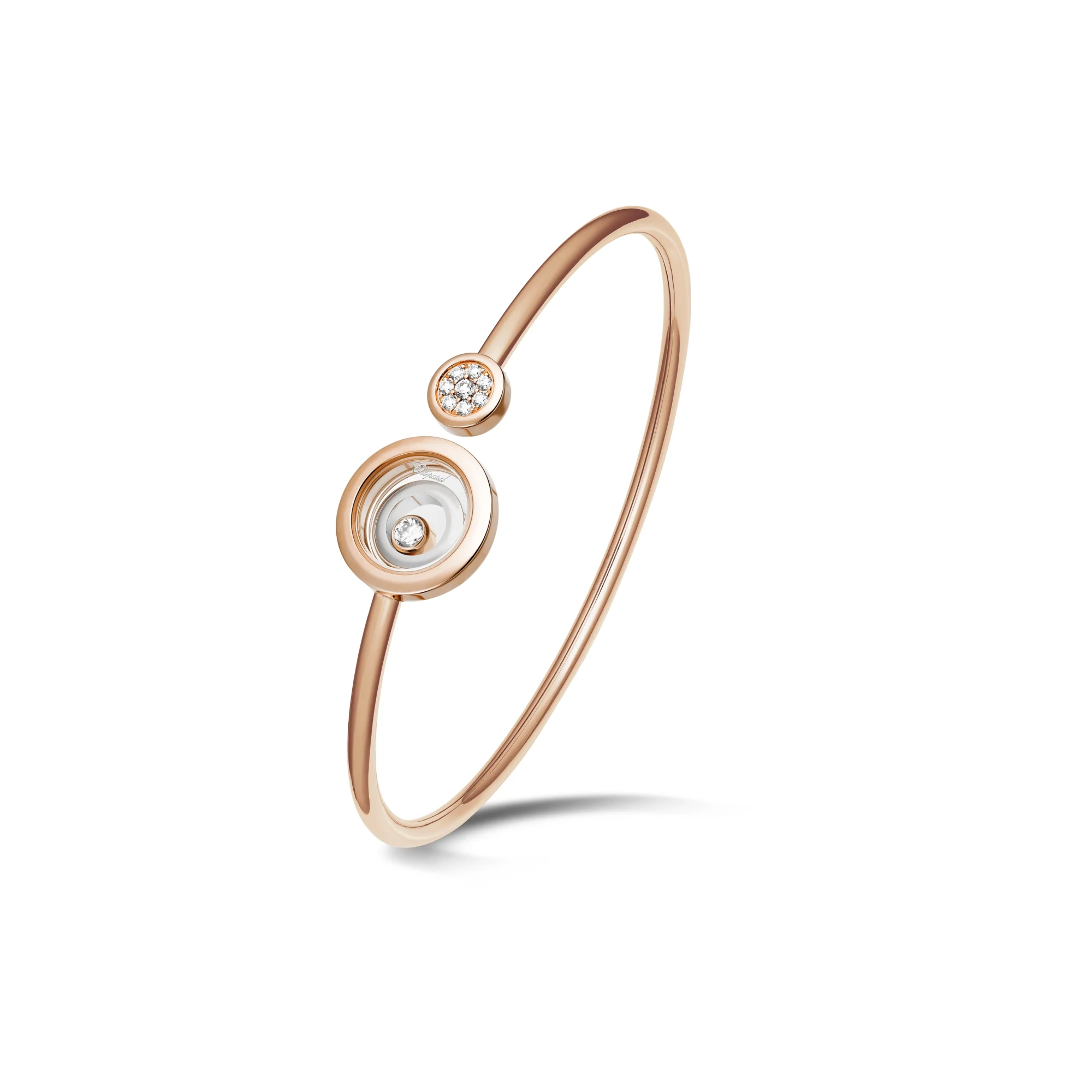 Happy Spirit Bangle (Rose Gold)