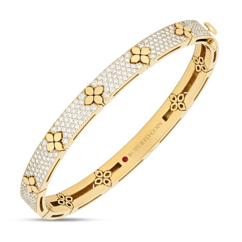 Love in Verona Pave Bangle Wide Version