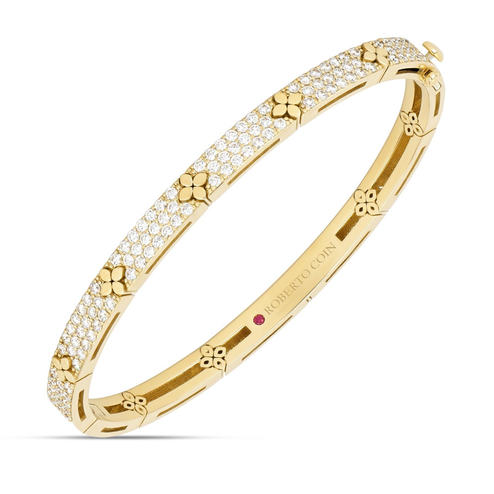 Love in Verona Pave Bangle Slim Version