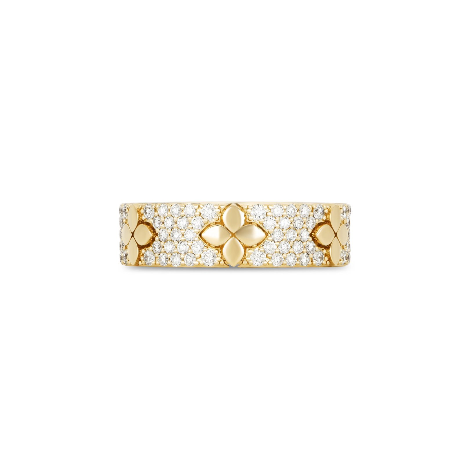 Love in Verona Pave Ring Wide Version