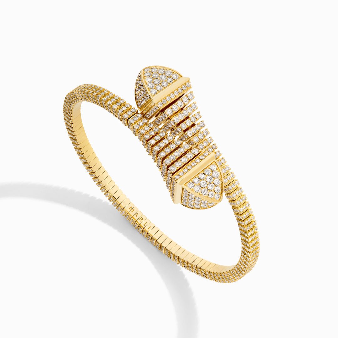 Cleo Rev Full Diamond Slip On Bracelet