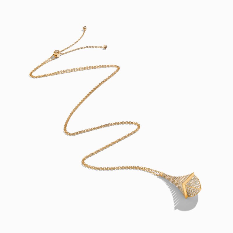 Cleo Rev Full Diamond Pendant