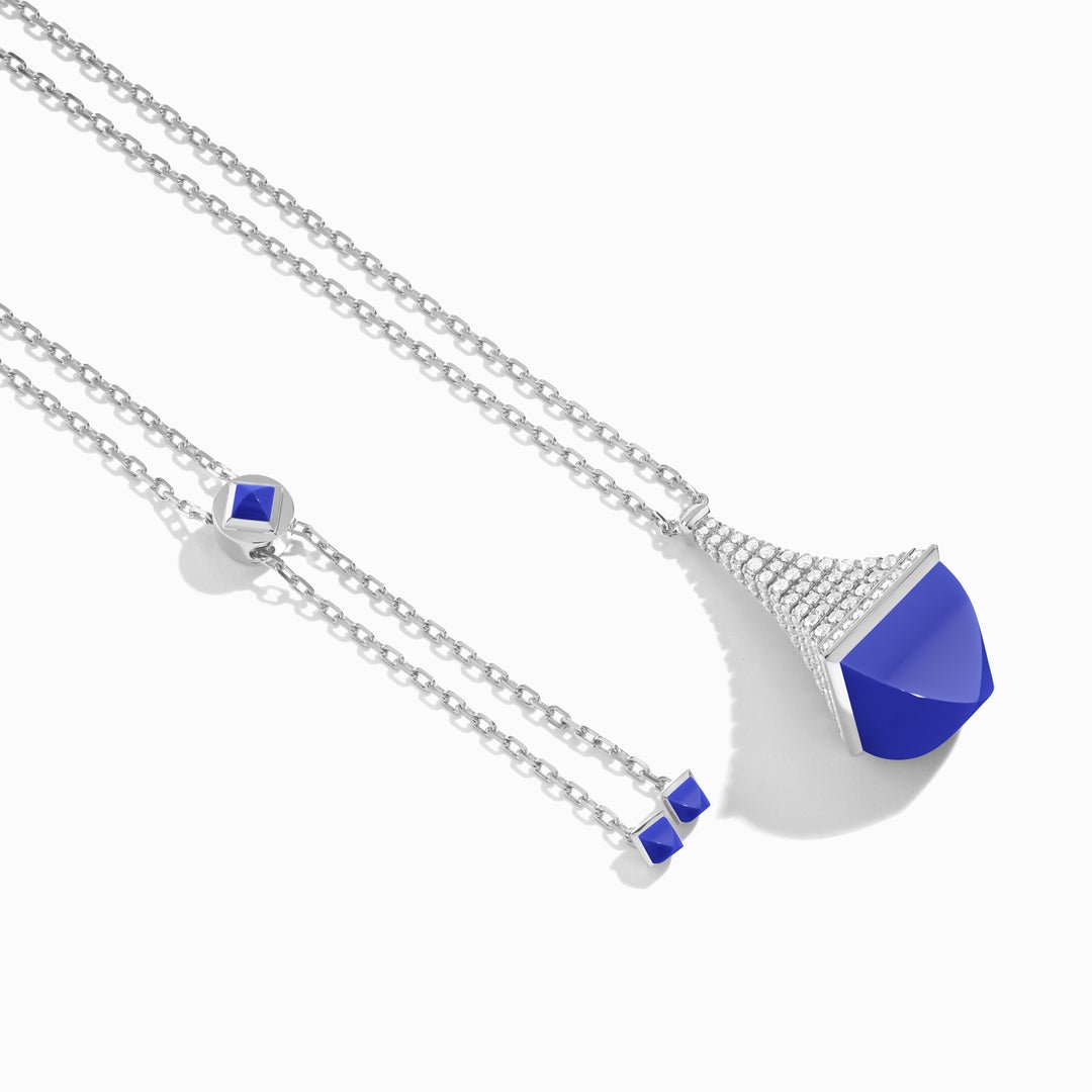 Cleo Rev Luxe Midi Diamond Pendant (White Gold)